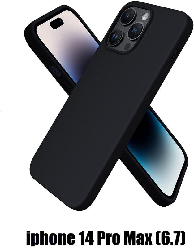 O2MG Back Cover for APPLE iPhone 14 Pro Max, iPhone 14 Pro Max(6.7)  (Black, Shock Proof, Pack of: 1)