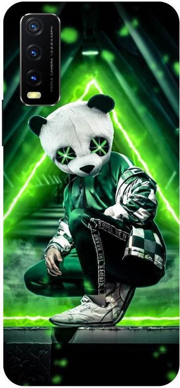 URCHIN Back Cover for Vivo Y20 Game over, Panda, Colourfull, Neon, Trap Boy, Street, Trap  (Multicolor, Shock Proof)