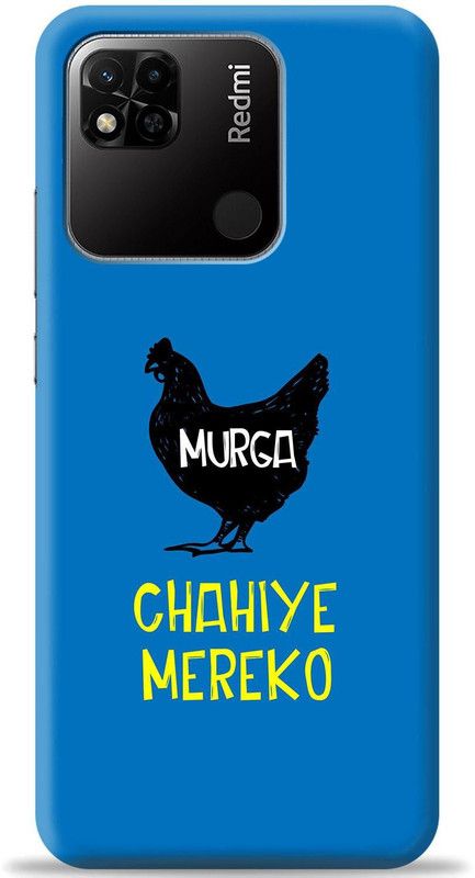 Crafter Back Cover for Mi Redmi 10A Sport  (Blue, Shock Proof, Pack of: 1)