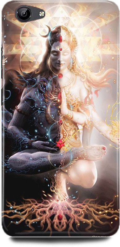 MP ARIES MOBILE COVER Back Cover for Vivo Y53, 1606,Mahakal,Om,Shiv,Shiv,ji,Bholenath,Angry,Shiv,Damru,Man,Shiva,  (Multicolor, Hard Case)