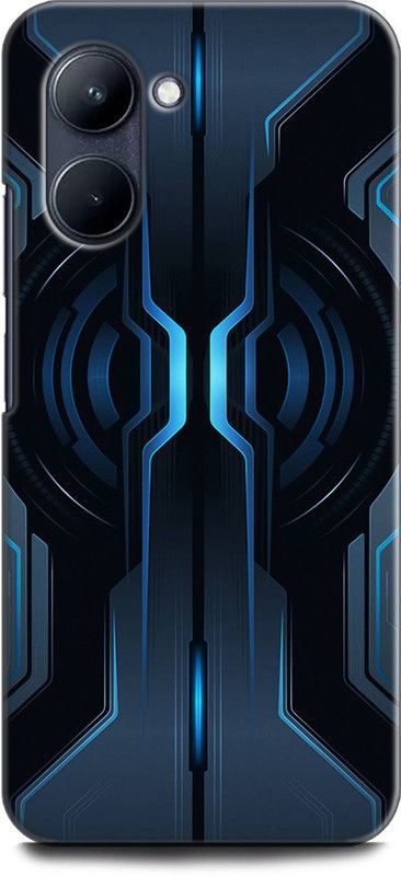 WallCraft Back Cover for Realme C33, RMX3624 BLACK SHARK, RED EDGE, VALOR, TEXTURE, ABSTRACT  (Multicolor, Dual Protection, Pack of: 1)