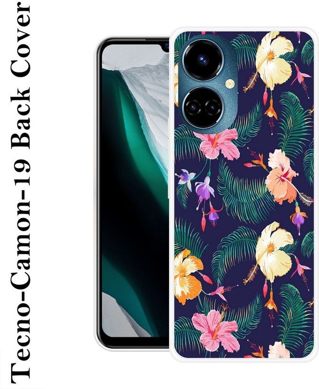BAGRA Back Cover for Tecno Camon 19  (Multicolor, Grip Case, Silicon, Pack of: 1)