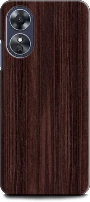WallCraft Back Cover for OPPO A17  (Brown, Pack of: 1)