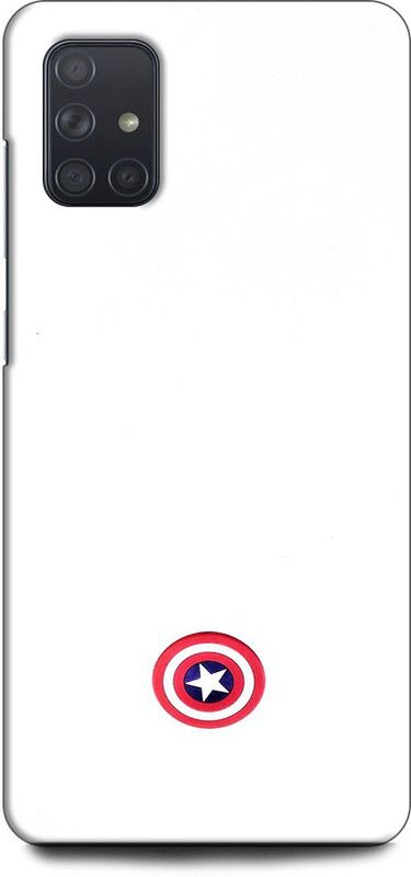 Afterglow Back Cover for SAMSUNG Galaxy A71 CAPTAIN AMERICA, AVENGERS, MARVEL, COMICS, SHEILD, SUPERHERO  (Multicolor, Shock Proof)
