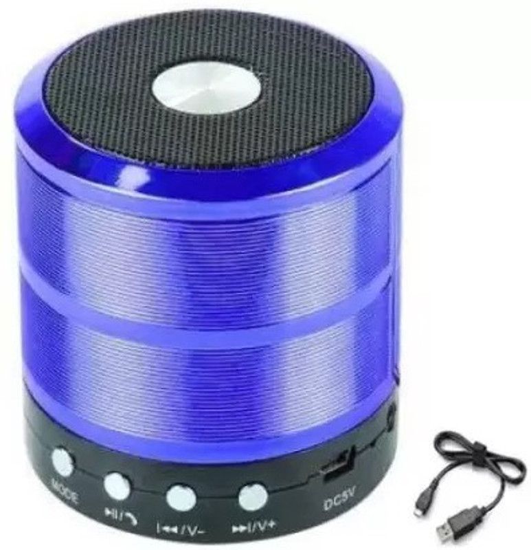 dilgona High Sound Blast With Ultra Soundbar Bluetooth Speaker Mini Sound Box Wireless 5 W Bluetooth Home Audio Speaker  (Blue, Stereo Channel)