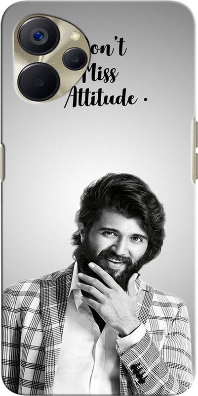 INTELLIZE Back Cover for Realme 9i 5G VIJAY DEVARKONDA, ARJUN REDDY, KABIR SINGH, STYLISH STAR  (Multicolor, Hard Case, Pack of: 1)