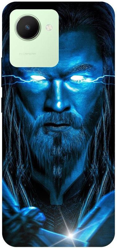 FRONK Back Cover for realme C30s, RMX3690, THOR, AVENGER, AVENGERS  (Blue, Hard Case, Pack of: 1)