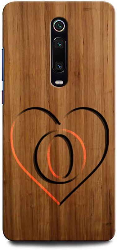 ORBIQE Back Cover for Redmi K20 Pro O, O LETTER, O DESIGN, O ALPHABET, O NAME  (Multicolor, Hard Case, Pack of: 1)