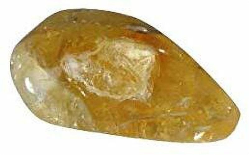 hoseki Sunela Topaz Citrine Lemon Quartz Tumbled 17.1ct stone Regular Asymmetrical Crystal Stone  (Multicolor 1 Pieces)