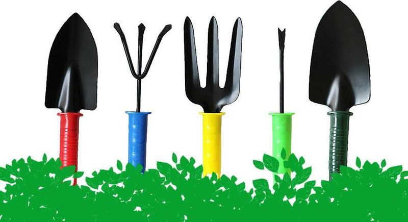 Sneaky Owl Best Gardening Hand Tools Set for Your Garden Garden Tool Kit  (5 Tools)