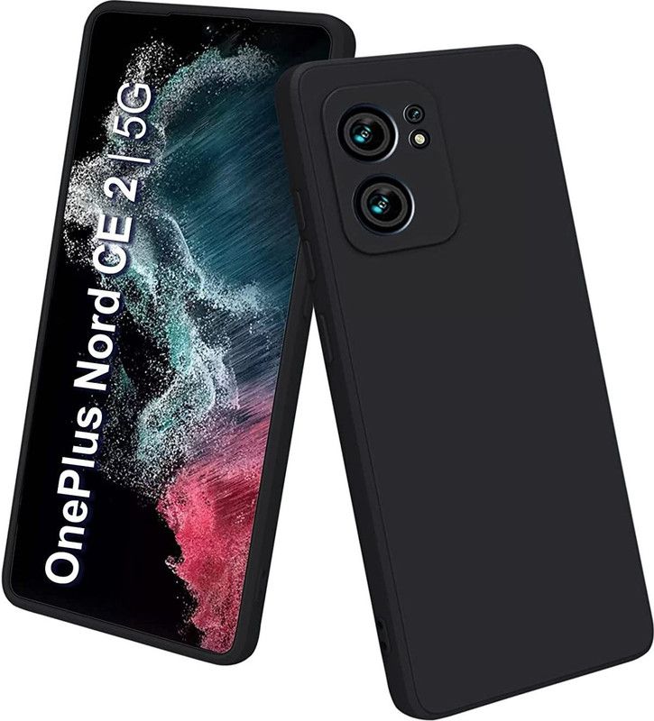 BRENZZ Back Cover for OnePlus Nord CE 2 5G, OnePlus Nord CE2 5G  (Black, Shock Proof, Pack of: 1)