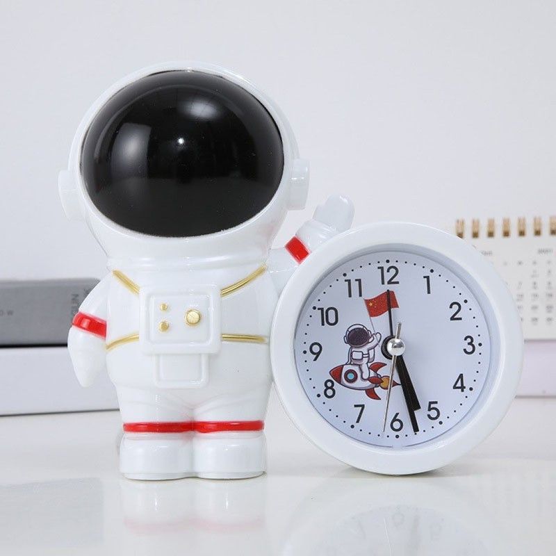 MSN Analog White Clock