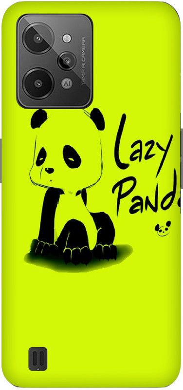 RAUM Back Cover for Realme C31  (Green, 3D Case, Pack of: 1)