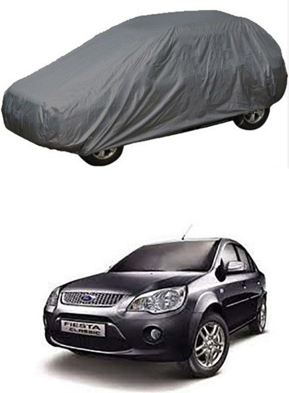 APNEK Car Cover For Ford Fiesta Classic (With Mirror Pockets)  (Grey)