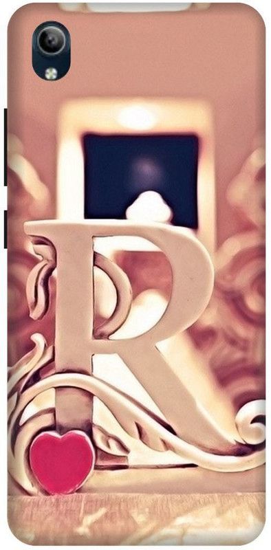 PHONE WALEY.COM Back Cover for VIVO Y90 , VIVO 1908 ,R letter,R name R word , Printed Back Cover  (Multicolor, Hard Case, Pack of: 1)