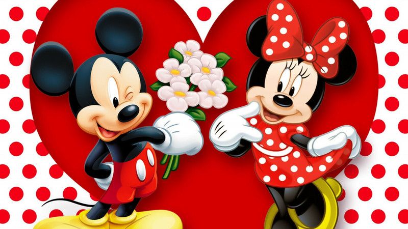 Poster Minnie Mouse Mickey Mouse Mouse sl-17630 (Wall Poster, 13x19 Inches, Matte Paper) Fine Art Print  (19.1 inch X 13.1 inch, Rolled)