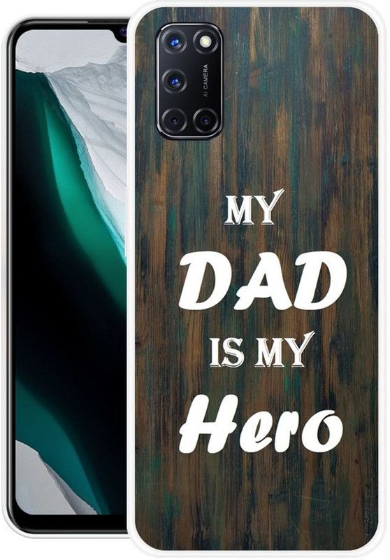 Namaste Back Cover for Oppo A52  (Multicolor, Dual Protection, Silicon, Pack of: 1)