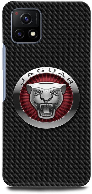 play fast Back Cover for Vivo Y72 5G, V2060 JAGUAR, LOGO, SIGN, LOGO, DESIGN  (Black, Hard Case)