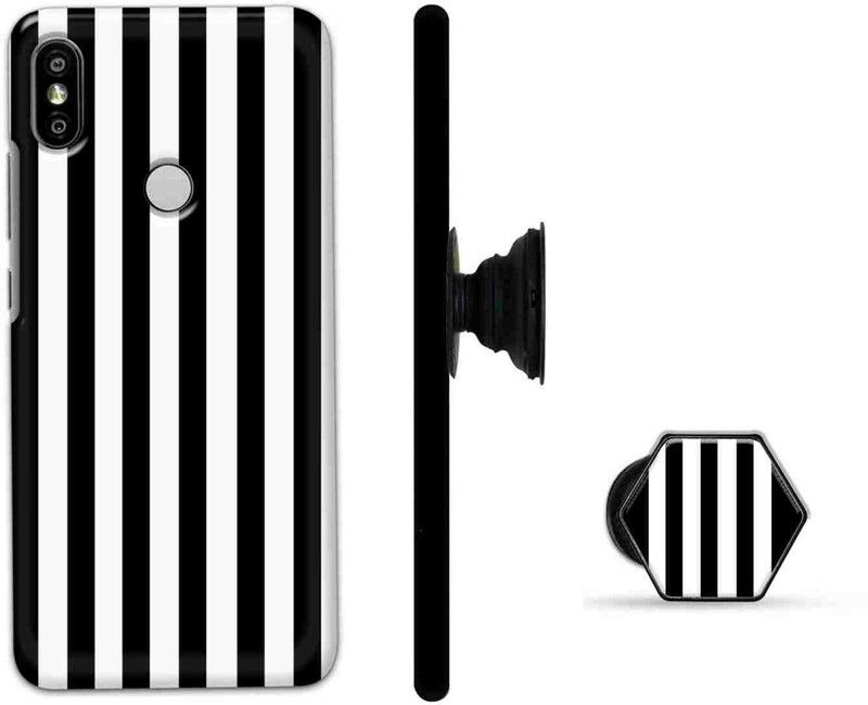 Citydreamz Back Cover for Mi Redmi Y2  (Black, White, Cases with Holder, Pack of: 2)