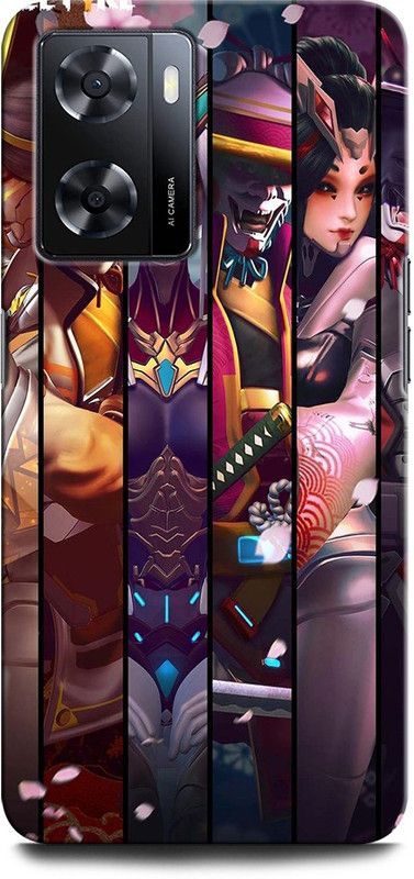 GRAFIQE Back Cover for OPPO A57 New MARVEL FUTURE FIGHT, GAME, FREEFIRE  (Multicolor, Shock Proof, Pack of: 1)