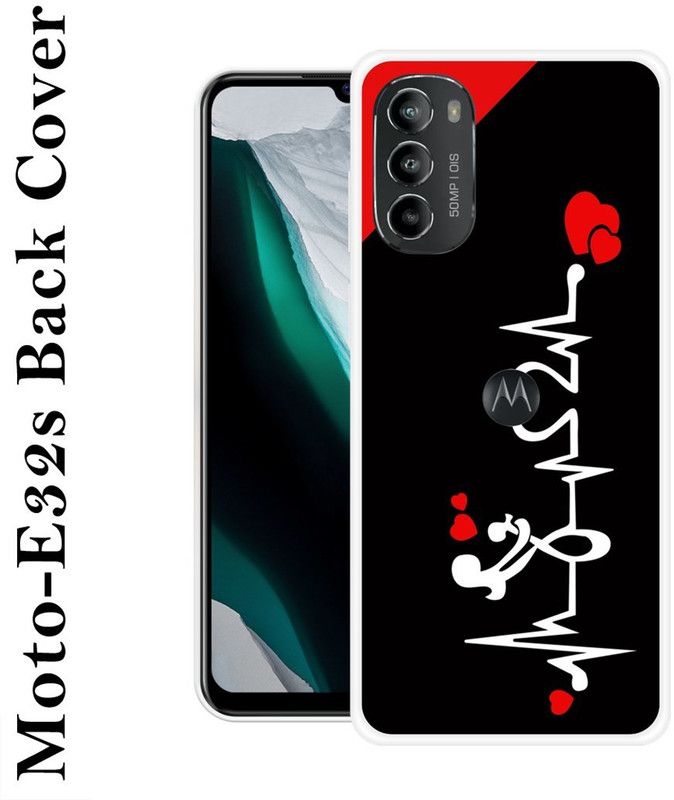 JATLAND Back Cover for Motorola Moto G82 5G  (Black, White, Grip Case, Silicon, Pack of: 1)