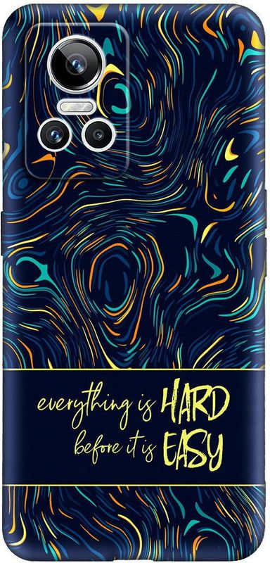 PrintWoodies Back Cover for REALME GTNEO3  (Multicolor)