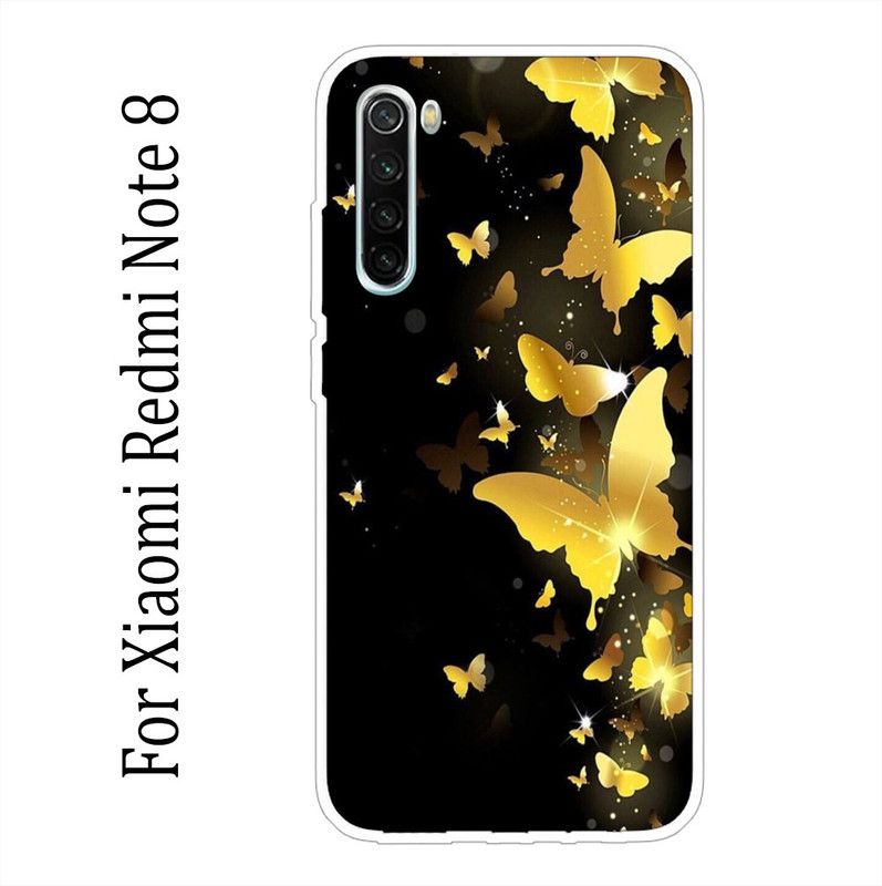 Gabroo Back Cover for Xiaomi Redmi Note 8  (Multicolor, Grip Case, Silicon)