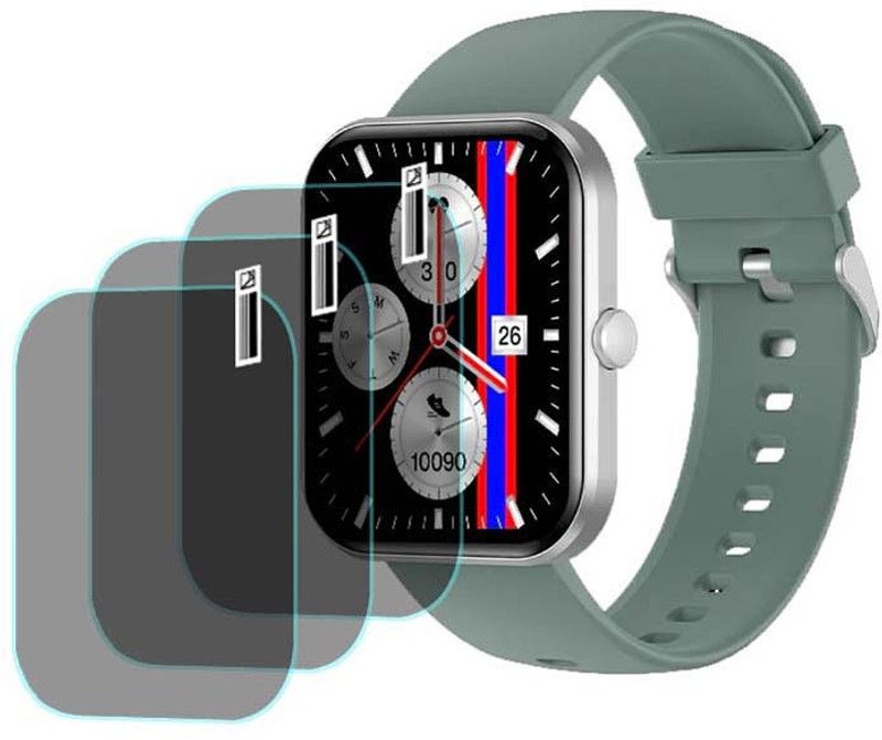 MOKPLZ Screen Guard for FIRE BOLTT TERMINATOR SMARTWATCH  (Pack of 3)