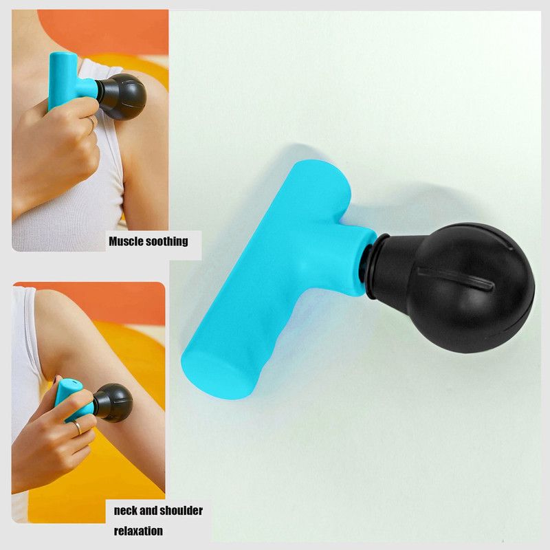 play run BLD-806@! ™Fascial Gun Professional Portable Massage Gun Back Massager  (Blue)