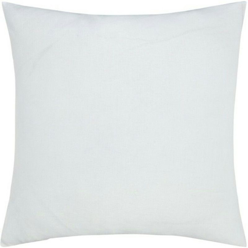 JV9 Polyester Fibre White Chair Cushion Pack of 2  (White)