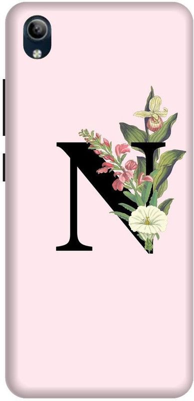 PHONE WALEY.COM Back Cover for VIVO Y91i , VIVO 1820 ,N letter,N name N word , Printed Back Cover  (White, Hard Case, Pack of: 1)