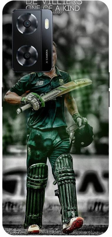 Dimora Back Cover for realme narzo 50 5G, ABHRHAM DEVILLERS 360 RCB CRICKETPLAYER  (Green, Hard Case, Pack of: 1)