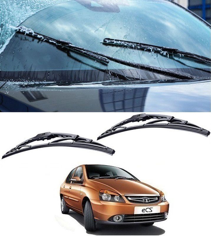 Trigcars Windshield Wiper For Tata Indigo  (26 cm, Pack of: 2)