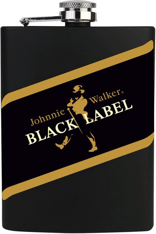 JOHNNIE WALKER Stainless Steel Hip Flask  (260 ml)