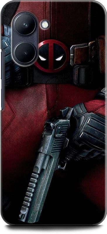 WallCraft Back Cover for Realme C33, RMX3624 DEADPOOL, MARVEL, SUPERHERO, COMIC  (Multicolor, Dual Protection, Pack of: 1)