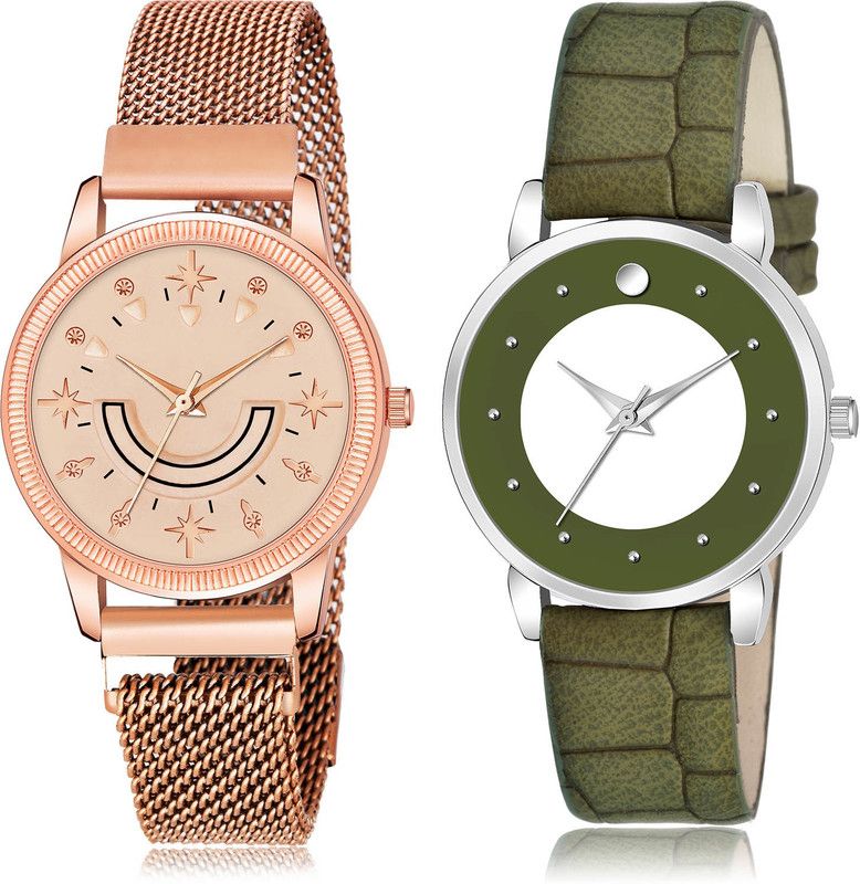 Analog Watch - For Women New Collection 2 Watch Combo For Women And Girls - GW68-GM336