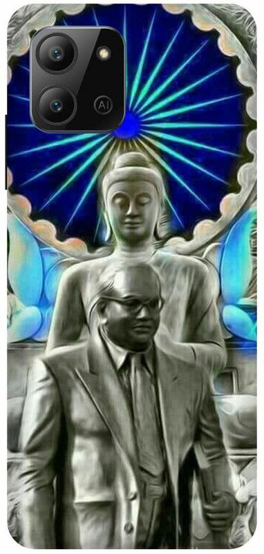Dimora Back Cover for Infinix Hot 11 2022, BABA SAHEB DR BHIMRAV AMBEDKARJI  (Grey, Hard Case, Pack of: 1)