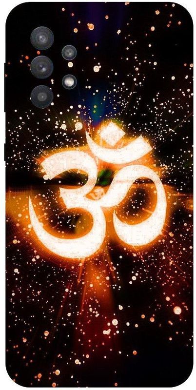 THE NARAYANA COLLECTIONS Back Cover for SAMSUNG GALAXY A32-OM,NAMAH,SHIVAY,MAHADEV,NEON  (Multicolor, Hard Case, Pack of: 1)