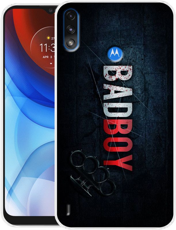 Cooldone Back Cover for Motorola Moto E7 Power  (Multicolor, Grip Case, Silicon, Pack of: 1)
