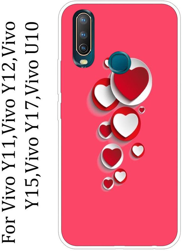 Anami Back Cover for vivo Y11, vivo Y12, vivo Y17, vivo U343  (Multicolor, Grip Case, Silicon)
