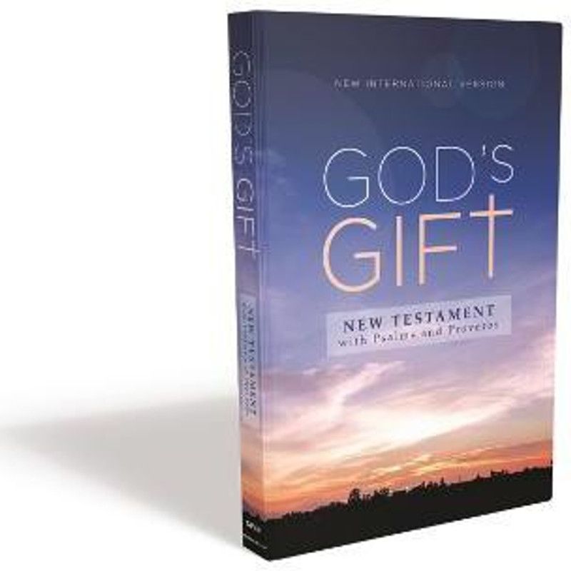 NIV, God's Gift New Testament with Psalms and Proverbs, Pocket-Sized, Paperback, Comfort Print  (English, Paperback, Zondervan)