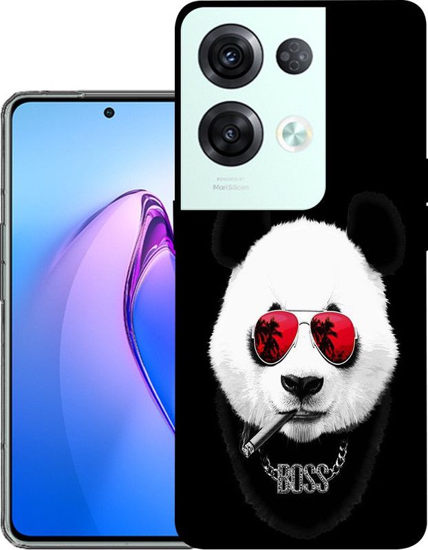HANIRY Back Cover for Oppo Reno 8 back cover | Oppo CPH2359 back cover | CPH2359 | Print_05  (Multicolor, Flexible, Silicon, Pack of: 1)
