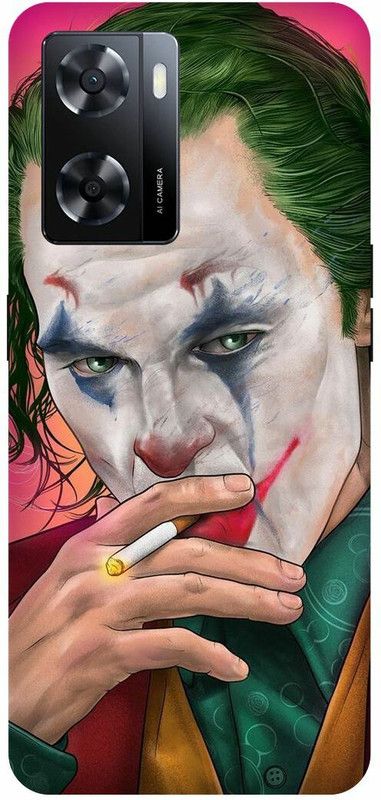 Dimora Back Cover for OPPO A 57e, JOKER SIGN SYMBOL ANONYMOUS BLADEHACKER  (Multicolor, Hard Case, Pack of: 1)