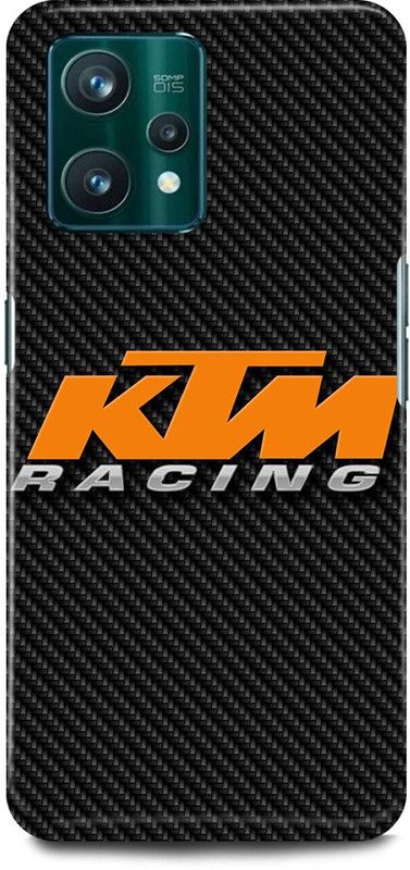 FIKORA Back Cover for Realme 9 Pro Plus 5G, KTM, DUKE, BIKE, LOVER, SPORTS  (Orange, Hard Case)