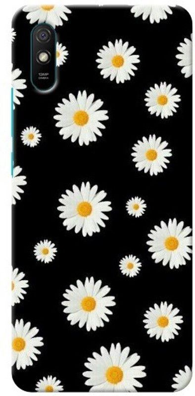 Thermobeans Back Cover for Sunflower (Black) Design Printed Hard Back Case For Mi Redmi 9A, Mi Redmi 9i  (Multicolor, Pack of: 1)