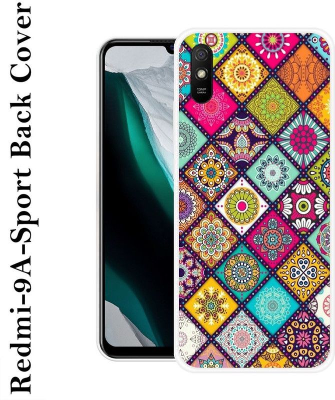 KUDI Back Cover for Mi Redmi 9A, Redmi 9i, Mi Redmi 9A Sport, Redmi 9i Sport  (Multicolor, Grip Case, Silicon, Pack of: 1)