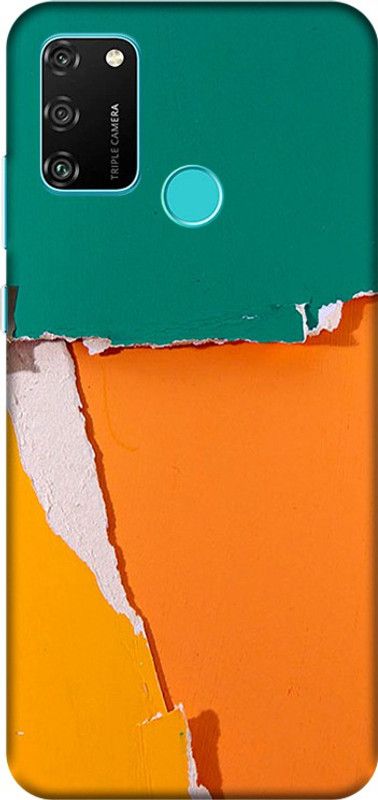 PNBEE Back Cover for Honor 9a (2020) - Craft Paper Pattern Print  (Multicolor, Hard Case, Pack of: 1)