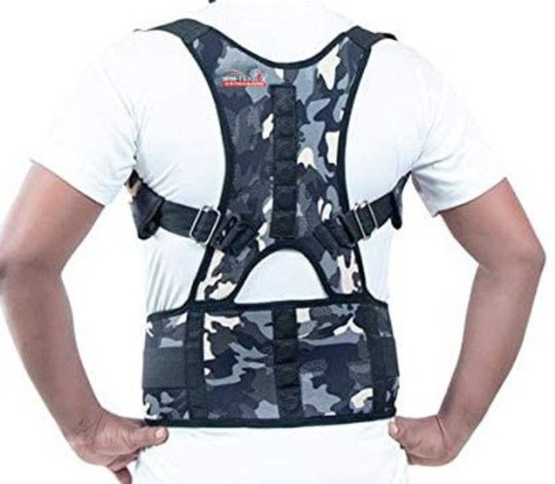 Win-tex Orthoband Magnetic Back Brace Posture Corrector Therapy Shoulder Belt for Back Pain Relief Posture Corrector  (Beige)