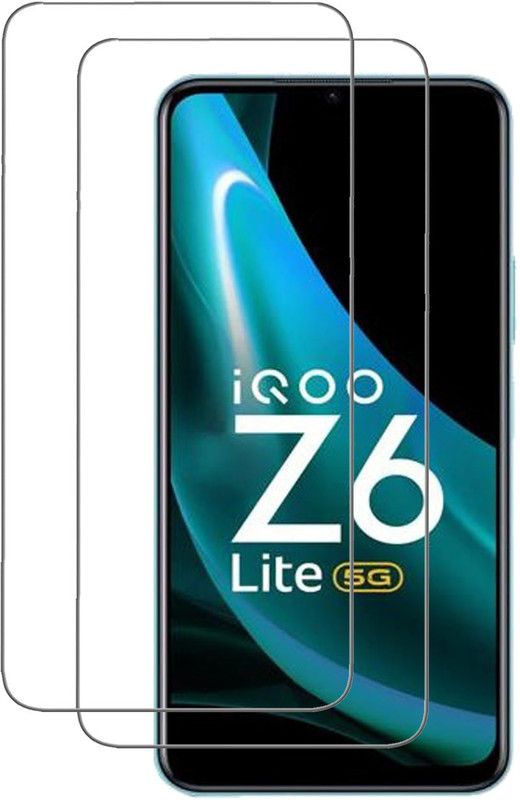 NSTAR Tempered Glass Guard for IQOO Z6 Lite 5G  (Pack of 2)