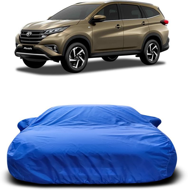 Ascension Car Cover For Toyota Rush (With Mirror Pockets)  (Blue)